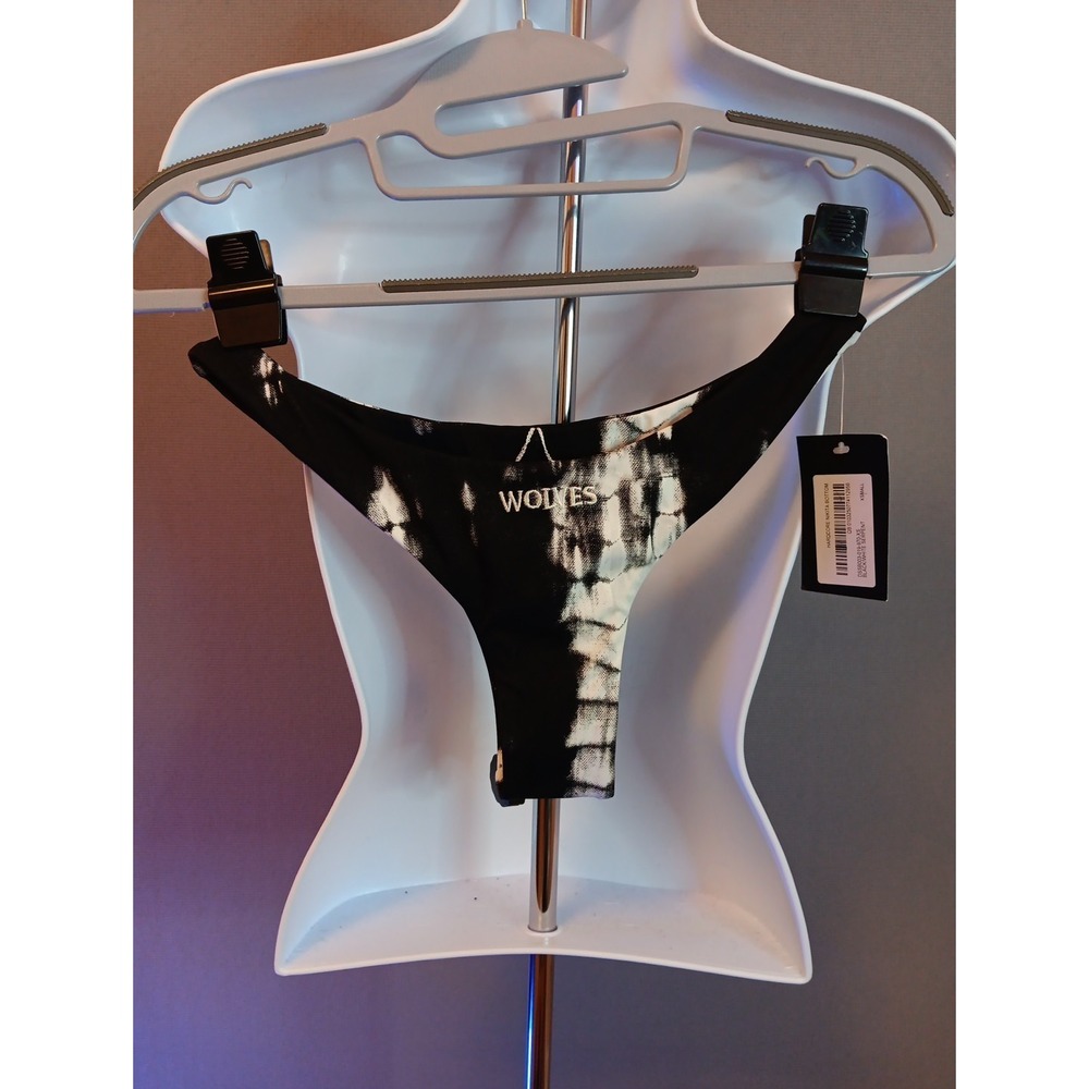 DARC SPORT SHE Wolves Hardcore Nikita Bikini Bottom Black White XS 29 of 500